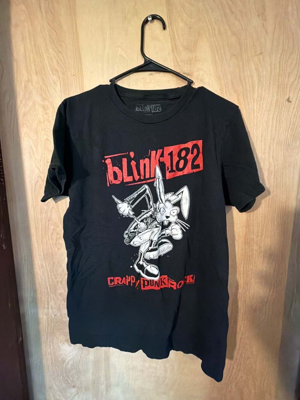 Blink-182 Crappy Punk Rock Bunny Graphic T-Shirt